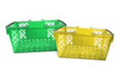 Garvey Jumbo Baskets (set of 16) comes with different colors and wire handles.
